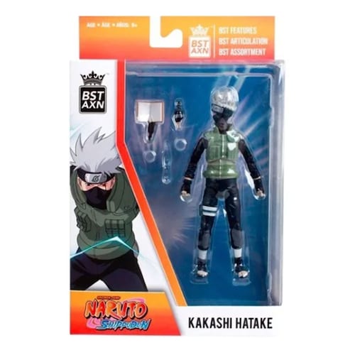 Figura Kakashi Hatake Naruto Articulada Bst Axn 5 Pulgs