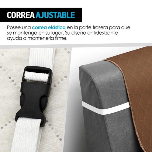 Funda para Sillón Resistente al Agua Cubre Sofá Chico Redlemon