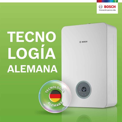Calentador Boiler Instantaneo 4 servicios Gas LP 20L Bosch