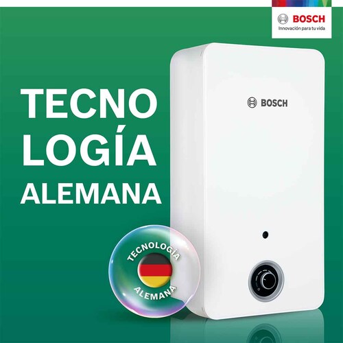 Calentador De Paso Para 1 Servicio Balanz 7 Gas Lp Bosch