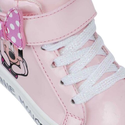 Tenis para niña de Minnie Mouse, tipo bota, color rosa 3353 992439