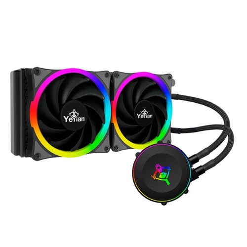 SISTEMA DE ENFRIAMIENTO LIQUIDO YEYIAN WC2400 VATN 1200 RGB RADIADOR