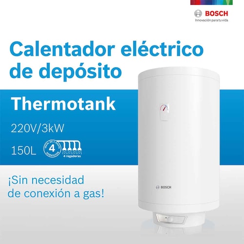Calentador Electrico Deposito Thermotank 4 Serv 150L Bosch