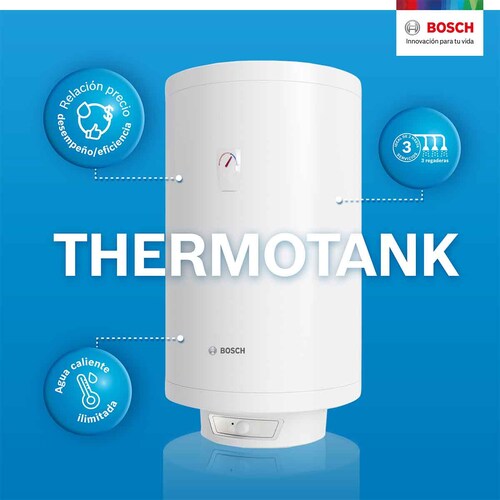Calentador Electrico Deposito Thermotank 4 Serv 150L Bosch