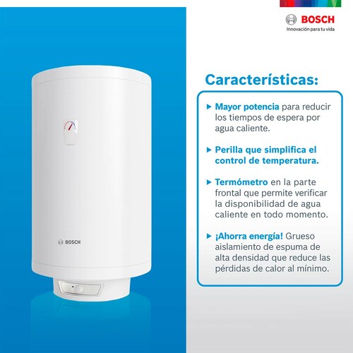 Calentador Electrico Deposito Thermotank 1 Serv 50L Bosch