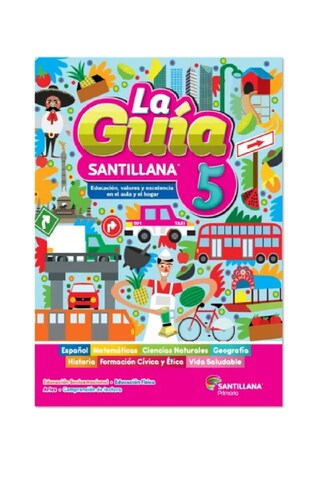 La Guía Santillana 5to Grado Oficial 2021 2022 3pack