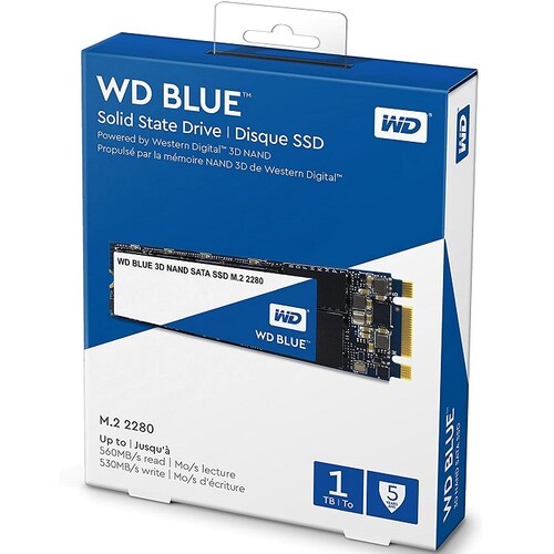 M.2 2280 SSD 1TB Western Digital WD Blue WDS100T2B0B