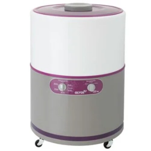 Lavadora Acros 22 kg redonda, gris ALF2253EG ALB