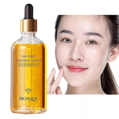 24k Gold Essence Ácido Hialuronico Bioaqua Gold