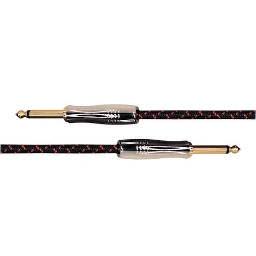Cable para instrumentos XSS SC115 Negro-Rojo 6.3 a 6.3 10M