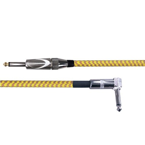 Cable para instrumentos XSS SC123 Amarillo 6.3" a 6.3" 3M