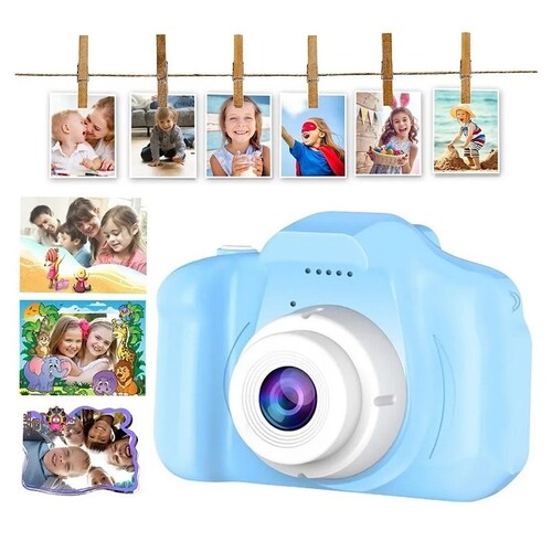 Mini Cámara Portátil Para Niños + Tarjeta De Memoria 32g