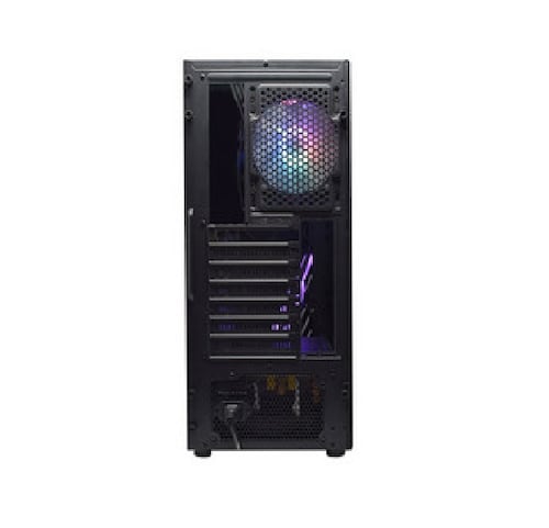 Gabinete Gaming Naceb Technology NA-0612 Gabinete Negro PC CAJON ENSAMBLE GAMER JUEGO USB 3.0 NEGRO