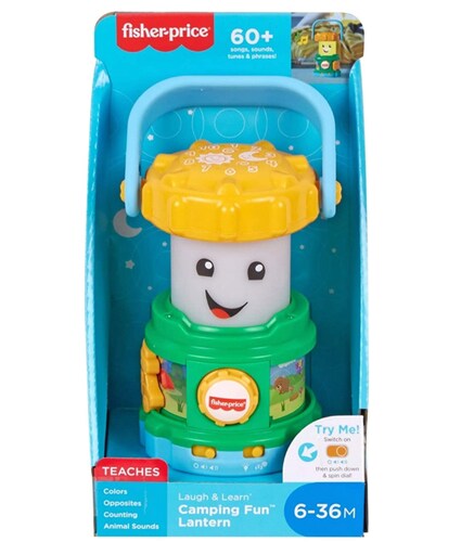Fisher Price Linterna De Campamento Divertido Ríe Y Aprende
