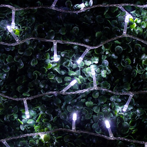 Serie Luz Blanca Navideña 60 Focos Led 3 Mts. Paquete De 3