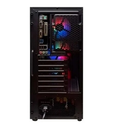 Gabinete Gaming Gabinete Negro PC Juegos Escritorio Casa Oficina RGB Filtro Aire Cristal Templado NA-0611