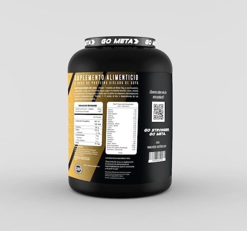 Proteina Meta Nutrition Meta Veg 5 Lbs Sabor Cookies & Cream