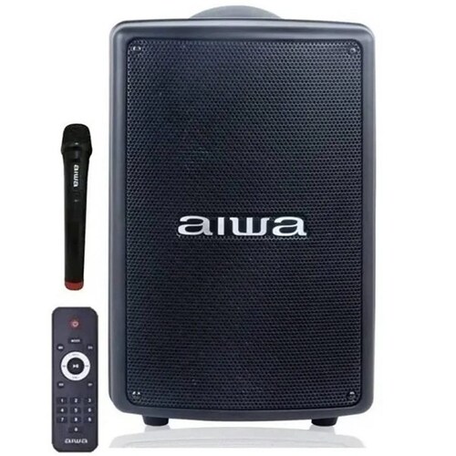 Bocina Aiwa AW908 Mini Pro portátil con bluetooth 100V/240V