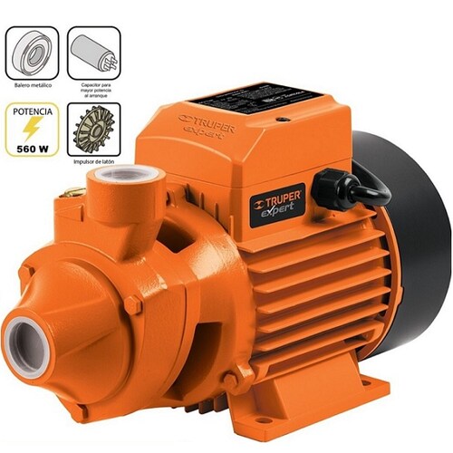 Bomba para Agua Eléctrica Periférica 3/4" Hp  Altura máx. 65 m Agrícola, para agua limpia  BOAP-3/4