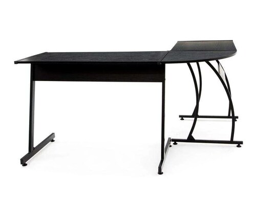 Mesa Escritorio En forma de L Negro