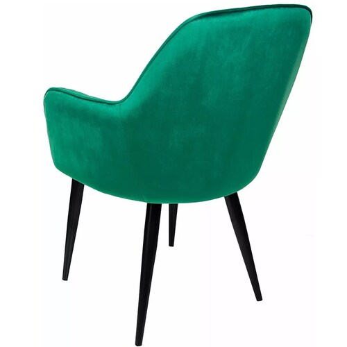 Sillon Eames Set 2 Sillones Tapizados Vintage Silla Comedor Verde