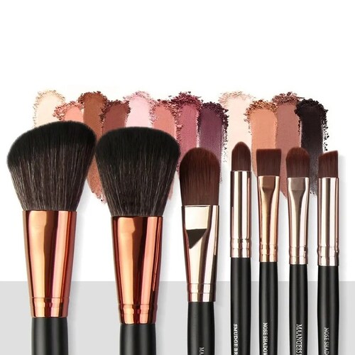 Set 22 Brochas Maquillaje Profesional Cepillos Ojos Maange