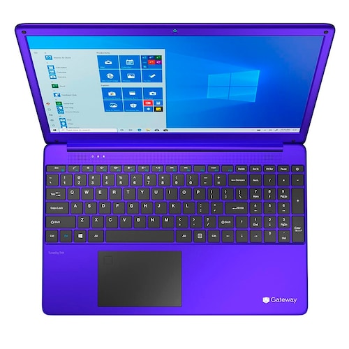 Laptop Notebook GATEWAY 256GB SSD / 8GB Intel core I3 15.6"- Morado + Mouse + Base
