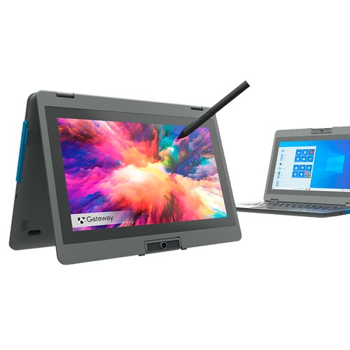 Laptop GATEWAY 64GB eMMC 4gb Portátil convertible 2 en 1 de 11,6"