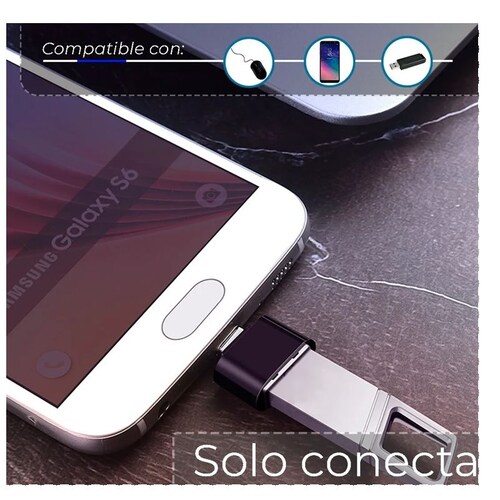 ADAPTADOR OTG MICRO USB (V8)