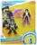 IMAGINEXT Batman Y Cazadora Fisher Price Figuras Coleccionables Niños 3-8 años