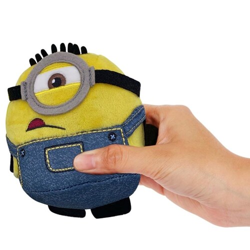 Peluche Minions Squeeze N Sing Mattel Con Sonidos Carl