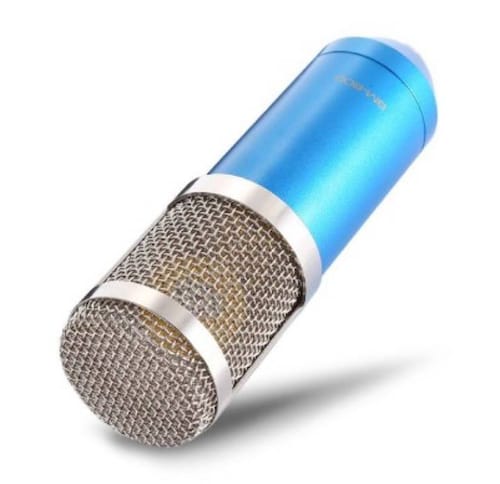 Micrófono Condensador Bm800 Profesional Azul