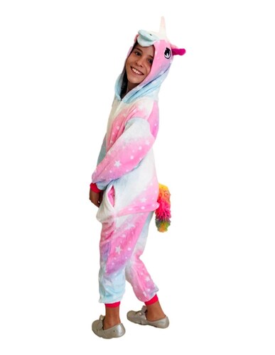 Pijama mameluco unicornio mujer adulto y niña Bomy Collection