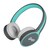 Audifonos Diadema Ghia Bluetooth GAC-042 N1 Hifi Sound Azul/gris 10m