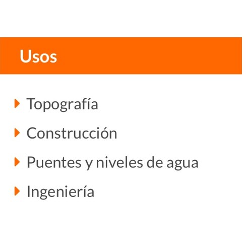 flexometro Medidor Lasér de Distancia ,100 m incluye Funda Topografía -Construcción-Ingeniería MELA-100 TRUPER 