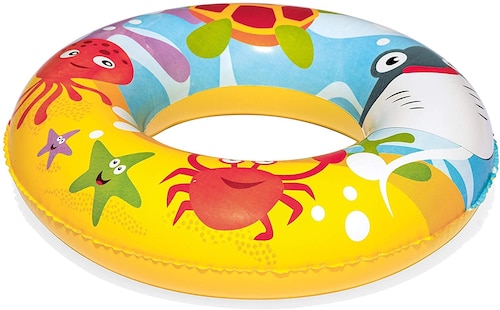 Alberca Inflable Bestway Con Salvavidas Y Pelota 1.22 X 20 cm