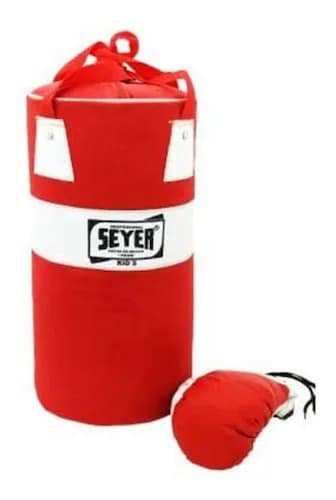 Costal Y Guantes De Boxeo Kit Saco Para Boxiar Principiantes