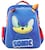 Mochila Infantil Escolar Sonic  Termoformado 3d