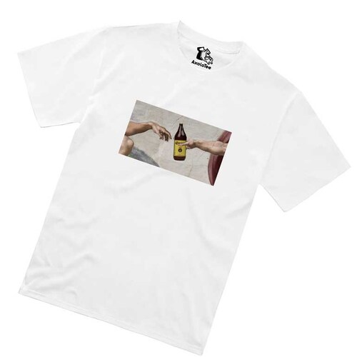 Playera caballero - La creación de la caguama.