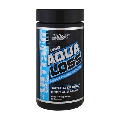 Diuretico Nutrex Aqua Loss Lipo6 20 Serv. 80 Caps.