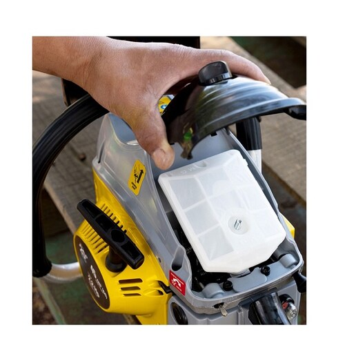 Motosierra a gasolina 2 tiempos, motor 45 cc, barra 20",MOT-4520P 2.2hp Pretul Corte de madera y poda de arboles 