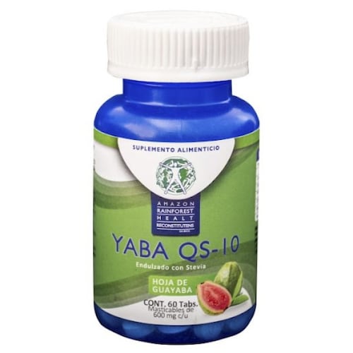 Suplemento Alimenticio YABA QS-10 60 Tabletas 600 mg c/u 