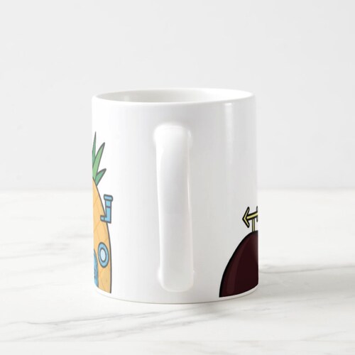 Bob esponja, taza de cerámica 11 oz. (325ml) SpongeBob house
