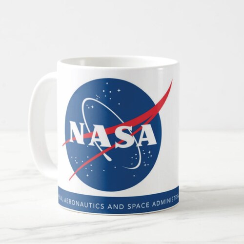 NASA, Taza de cerámica 11 oz. (325 ml) NASA