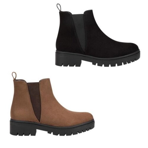 Kit de 2 pares de botines marca Tierra Bendita, casuales, cafés o negros, 1010363