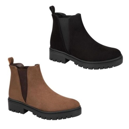 Kit de 2 pares de botines marca Tierra Bendita, casuales, cafés o negros, 1010363