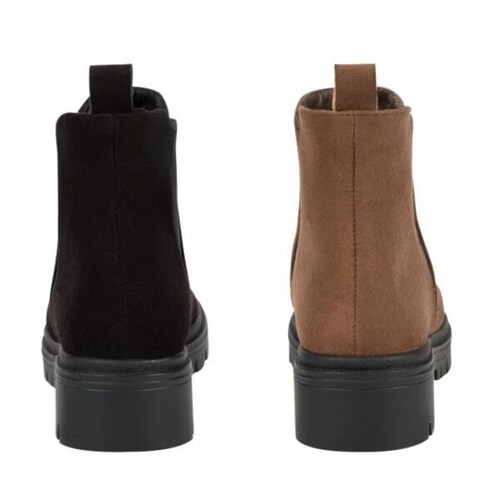 Kit de 2 pares de botines marca Tierra Bendita, casuales, cafés o negros, 1010363