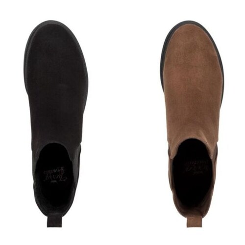 Kit de 2 pares de botines marca Tierra Bendita, casuales, cafés o negros, 1010363