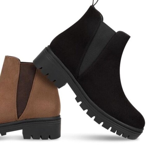 Kit de 2 pares de botines marca Tierra Bendita, casuales, cafés o negros, 1010363