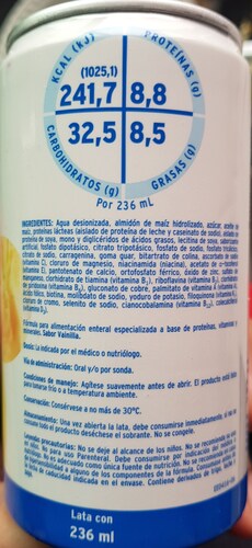 Fresubin Estandar Vainilla, 30 Latas De 236ml